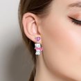 thumbnail image 4 of Pendientes de tuerca TINSLO de plata de ley 925 hipoalergénicos para mujer, 4 of 7