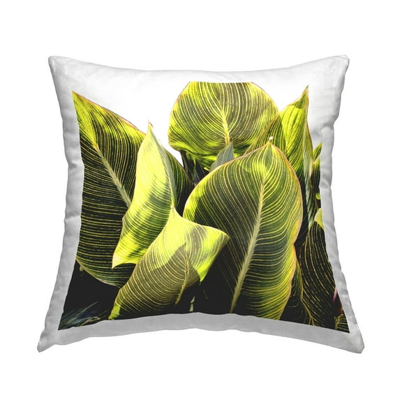 Stupell Industries Lush Green Leaves Decorative Printed Throw Pillow Design by Emily Navas