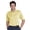 Dijon, variant on Monterey Club Men's Tonal Pinstripe Texture Solid Golf Polo Shirt #1087