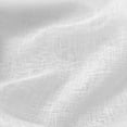 thumbnail image 2 of Sheer Voile Faux Linen Fabric Gasa 118" Wide Curtain Drapery Sold BTY 100% Polyester (White), 2 of 3