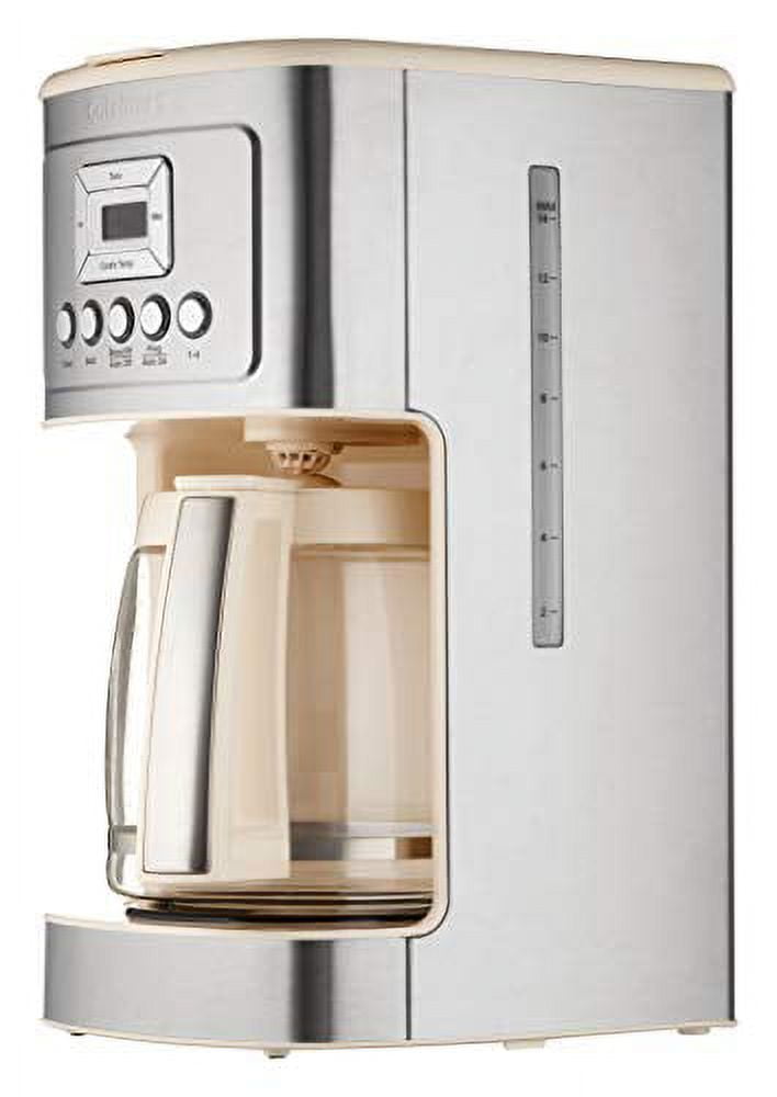 Macchina Da Caffè Cuisinart DCC-3200W, 14 Tazze, Programmabile 24h, Controllo Intensità, Pausa Preparazione, Acciaio Inox Bianco - 2