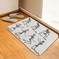 thumbnail image 4 of Halloween Door Mat Wear Non Slip Foot Mat Home Crystal Velvet Holiday Decoration Mat, 4 of 9