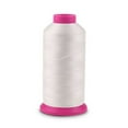 thumbnail image 1 of Shisuyan Bobine de 3000 Yards Fil à Broder Machine Lumineux Phosphorescent (Blanc Flottant), 1 of 3