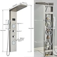 thumbnail image 2 of LED Shower Panel Tower System Stainless Steel Rain&Waterfall Massage Body Spray, 2 of 10