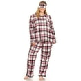thumbnail image 4 of White Mark Pyjama Trois Pièces à Boutons pour Femme, 4 of 5