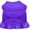 Purple, variant on Mirage Pet Products Plain Pet Dress