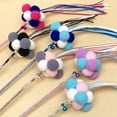 thumbnail image 6 of SPRING PARK Cat Teaser Wand,Kitten Toys Cat Stick with Pompom Balls, Bells and Tassel for Cat Kitten, 6 of 7