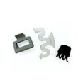 thumbnail image 5 of Time and Tru Wavy Mixed Claws, 3-Pack, Black, 5 of 6