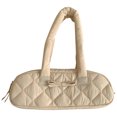 thumbnail image 1 of Bolso Tipo Cartera Hombro Nailon Acolchado para Mujer Ir Compras Viajes, 1 of 9