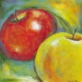 thumbnail image 2 of Zarris, Chariklia 15x15 White Modern Wood Framed Museum Art Print Titled - Abstract Fruits IV, 2 of 4