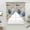 Blue, variant on Blue Yellow Tulips Swag Curtains for Kitchen/Bedroom/Living Room, Retro Farmhouse Flower Barn Doors Wooden Scalloped Curtains 63 Inch Long, Window Swag Topper Curtains Valances 2 Panels Set 36"x63"