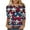 style05-Red, variant on Gamivast Clothes Fourth of July Shirts For Women 3/4 Sleeve Summer Tops Flag Print T Shirt 4th of July Shirts 2025 Casual Tops Red L Placed Recently by Me Delivery Status