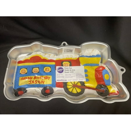 Wilton Novelty 14"x7.25" Shaped Cake Pan, Train 2105-2076