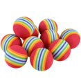 thumbnail image 4 of Pelotas de juguete para gatos VOVIGGOL Rainbow Soft, espuma EVA de 3,5 cm, paquete de 12, 4 of 8