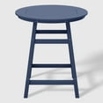 thumbnail image 7 of WestinTrends Outdoor 37" Counter Height HDPE Patio Round Bar Table, Navy Blue, 7 of 7