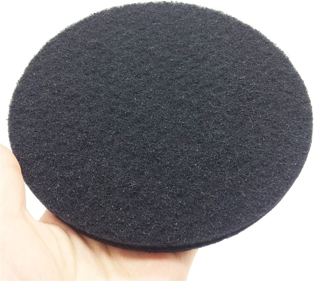 4.75 * 0.2 in 8 Pcs, Black Kettion 7.25 Inch Filters for Kitchen Compost Bin Charcoal Filter Replacement Activated Carbon 8 Squares 5 mm Thick Fits Bucket Compost Garden Pail Countertop Bins 