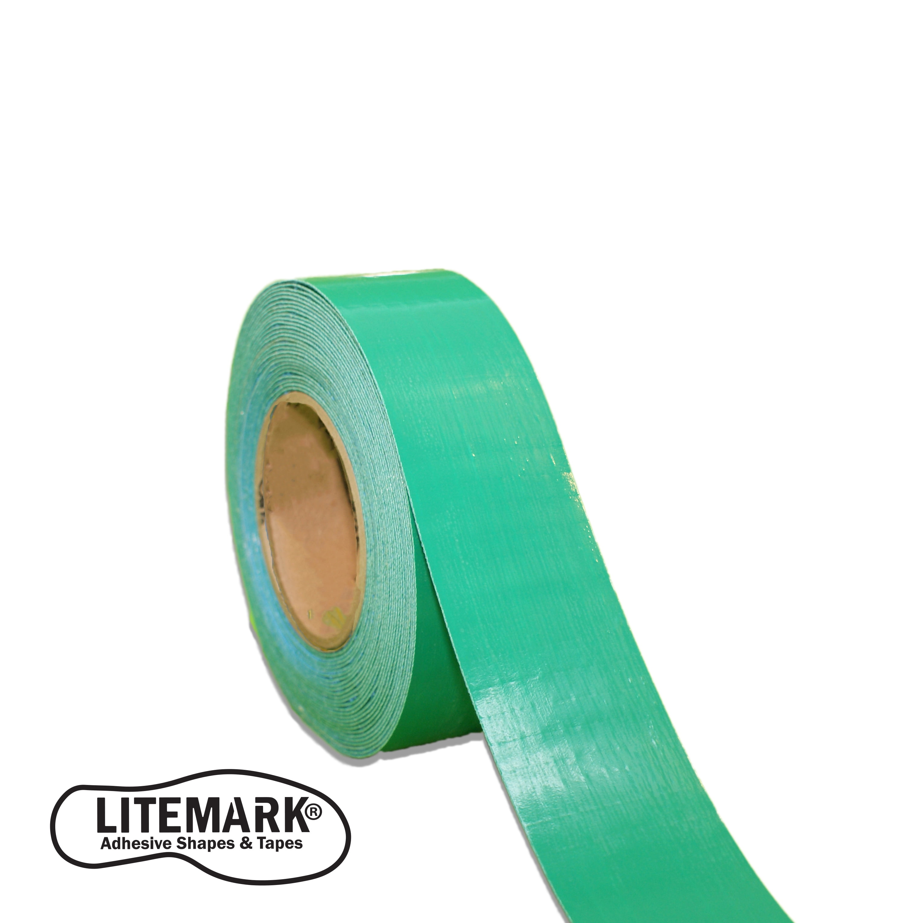 Easy Clean Green Heavy Duty Floor Marking Tape Warehouse Concrete