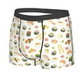 thumbnail image 5 of Goofa Sushi and Rolls Printed Men's Boxer Briefs Underwear, Moisture-Wicking Underwear, Trunk,Soft and Breathable Cotton Underwear-Small, 5 of 9