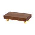 thumbnail image 3 of veasfak Wood Display Stand Wooden Riser Display Stand Wood Base Multifunctional Statue Display Ornament Display Stand for Flower Shop 15cmx7cmx3.7cm, 3 of 8