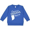 thumbnail image 2 of Inktastic Someone in Indiana Loves Me Toddler Sweatshirt, 2 of 4