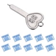 thumbnail image 1 of Unique Bargains 10pcs Port Blocker Verrouillage USB Port / PC Blocker avec Clé Codée, Bleu, 1 of 5