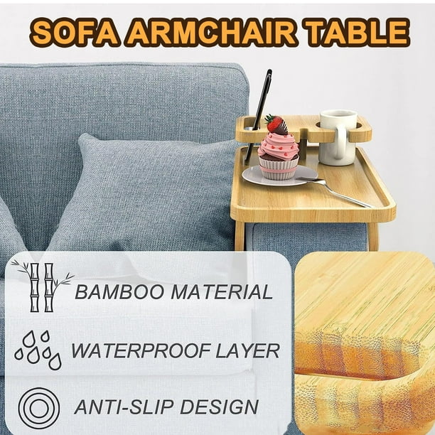 Posavasos cuadrados para proteger bebidas, elementos básicos para el día a día con un diseño robusto, de madera, protegen mesas y superficies con posavasos de bambú, respaldo de terciopelo para