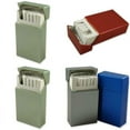 Hard Box Full Pack Cigarette Case (100's) (Ships Assorted Colors)