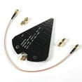 thumbnail image 3 of HT5 Log Periodic Antenna 1.3-10GHz Wideband Directional Antenna High Gain 6-9dBi 50Ω for VHF UHF SHF, 3 of 5