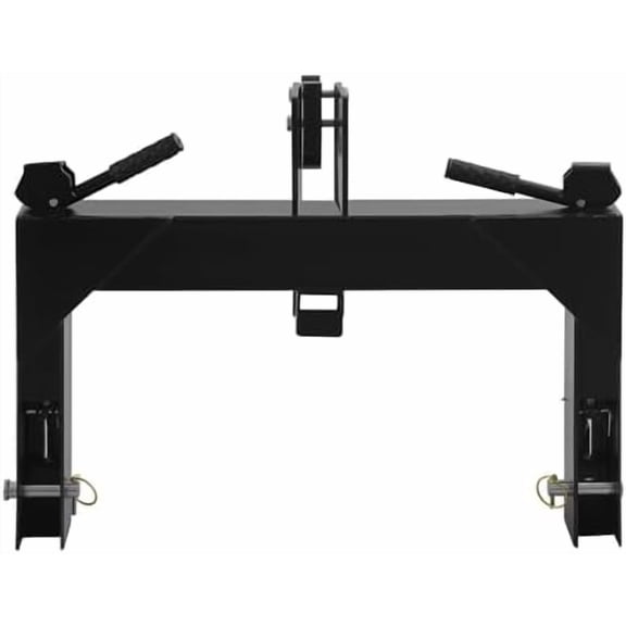 3 Point Quick Hitch Adaptor to Category 1 Tractors, 3000 LB Lifting Capacity, 27.5" Between Lower Arms, 14.5" ~17.5" Level Adjustment$$Garden &