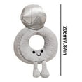 thumbnail image 2 of Plush Figure Doll for Valentine's Day, Cute Ring Shape Stuffed Doll Toy, Hugging Toy Comfortable Touch, 2 of 10