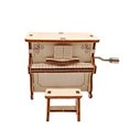thumbnail image 2 of Wood Hand Cranked DIY Music Box Game Music Theme Christmas Gift, 2 of 8