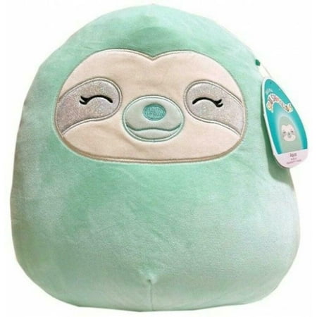 Squishmallows Aqua the Sloth Squishy Soft Plush Toy Animal Official Kellytoy (5 Inch)
