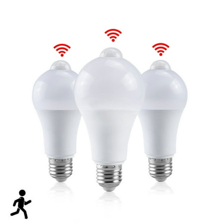 

IR Motion Sensor Lamp high Brightness Fast Heat Dissipation for House Lighting Automatic Objects 18W Cold White E27
