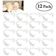 Shuliwen Mouth opener 12pcs Disposable C-Shape Oral Cheek Mouth Lip Retractor Opener Prop for Adult Fun Game