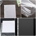 thumbnail image 6 of 100 Pcs Fireproof File Folder Inserts Loose Leaf Bags Office, 6 of 7