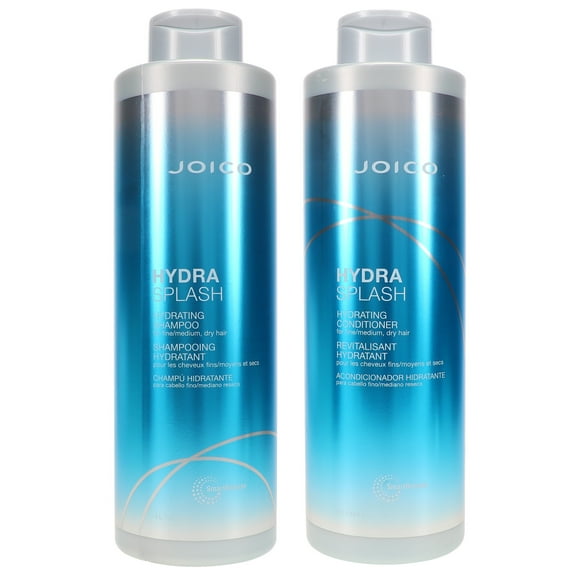 Joico HydraSplash Hydrating Shampoo 33.8 oz & HydraSplash Hydrating Conditioner 33.8 oz Combo Pack