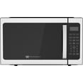 thumbnail image 1 of White Westinghouse  Horno de Microondas 1.5 pies  Modelo WWCMV14042WESB  Display LED  Interior Gris  Manija de Aluminio  Plato Giratorio  Descongelado, 1 of 7