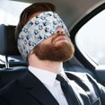 thumbnail image 5 of Disketp Playful Penguins and Snowmen Sleep Mask - Eye Mask for Sleeping, Full Eye Covers for Women/Men, Light Blocking Sleeping Mask for Travel Yoga Nap, 5 of 7