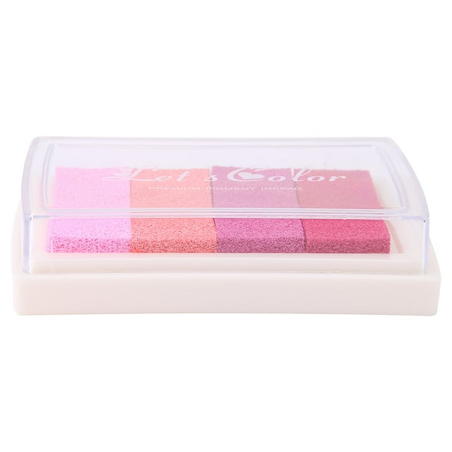 Oubit Ink Padfor Rubber Stamp,DIY Cute Watercolors Ink DIY Stamp Ink Pad Inkpad Proven Performance