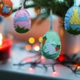 thumbnail image 3 of Wovilon Pendant Easter Bunny Eggs Pendant Easter Home Decoration Lovely Easter Products, 3 of 5