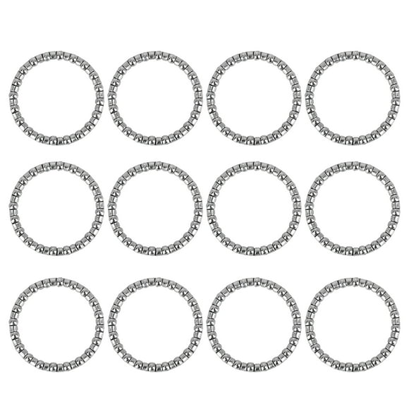 12Pcs 40mm Manivela Rodamientos Rueda Rodamiento Retenedor para Bicicleta Unique Bargains soportes inferiores para bicicletas y accesorios