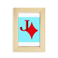 thumbnail image 1 of fortune jack jack poker escritorio de madera arte pintura 5x7 pies marco de foto, 1 of 4