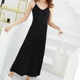 thumbnail image 4 of Tnhcen Women's Modal Cami Loose Fit Ankle Length Long Nightgown Sleep Dress Cotton Blend Casual Pajama Nightwear for Women M-XL, 4 of 5