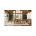 thumbnail image 4 of Bowery Hill Modern / Contemporary Wood and Fabric Arm Chair in Brown, 4 of 4