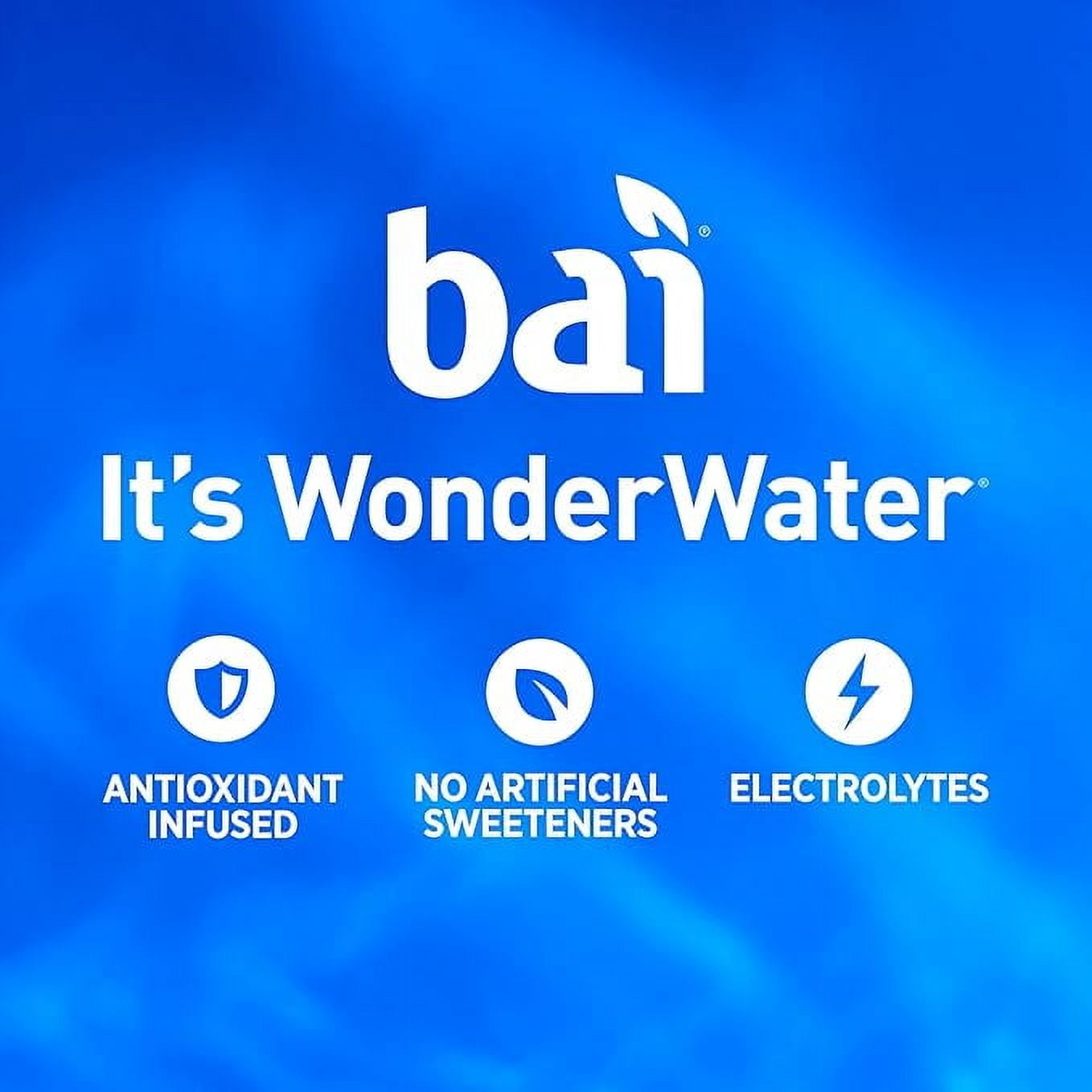Bai Flavors Variety Pack, Antioxidant Infused Water Beverage, with Vitamin C and No Artificial Sweeteners, 18 fl oz bottles, 12 pack