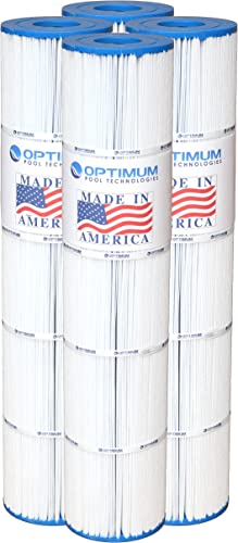 Pool Filter 4-Pack, Replaces Jandy CL580 R0357900, Unicel C-7482, Filbur FC-0820, & Pleatco 