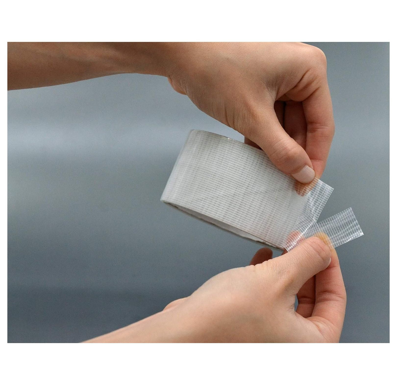 WOD DTTR6 Translucent Duct Tape, 6 inch x 30 yds. All-Purpose. Easy to Remove Tape for Discreet Repairs and Mounting. Residential, and Industrial Uses. For Greenhouse Repairs