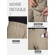thumbnail image 5 of Pantalones de senderismo FREE SOLDIER Outdoor impermeables para hombre, 5 of 8