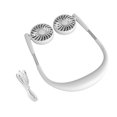 thumbnail image 1 of Ventilador eléctrico montado en el cuello deportivo recargable 360 ​​grados giratorio 3 engranajes ventilador de refrigeración por aire USB de menor ruido kenally HA6073-01B, 1 of 6