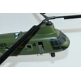 thumbnail image 3 of HMM-263 Peach Bush Medevac CH-46 (154789) Model, 1/38 (14") Scale, Mahogany, Phrog, 3 of 9